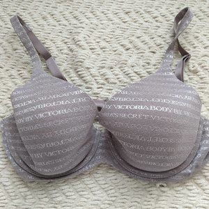 Victorias Secret Purple Body By Victoria Full Coverage bra 36C EUC